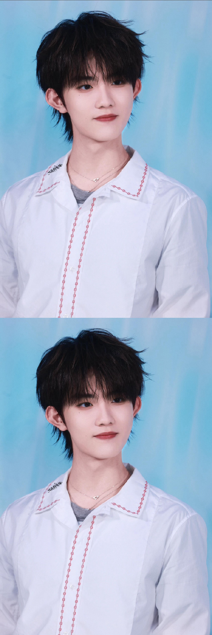 蘇新皓海邊花傘路透/芒果體育